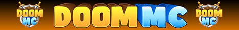 Doom MC minecraft server banner